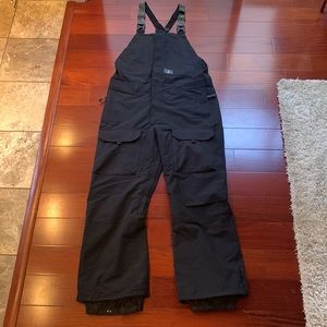 DC Men’s Shadow Shell 15K snowboard bib pants size XL
